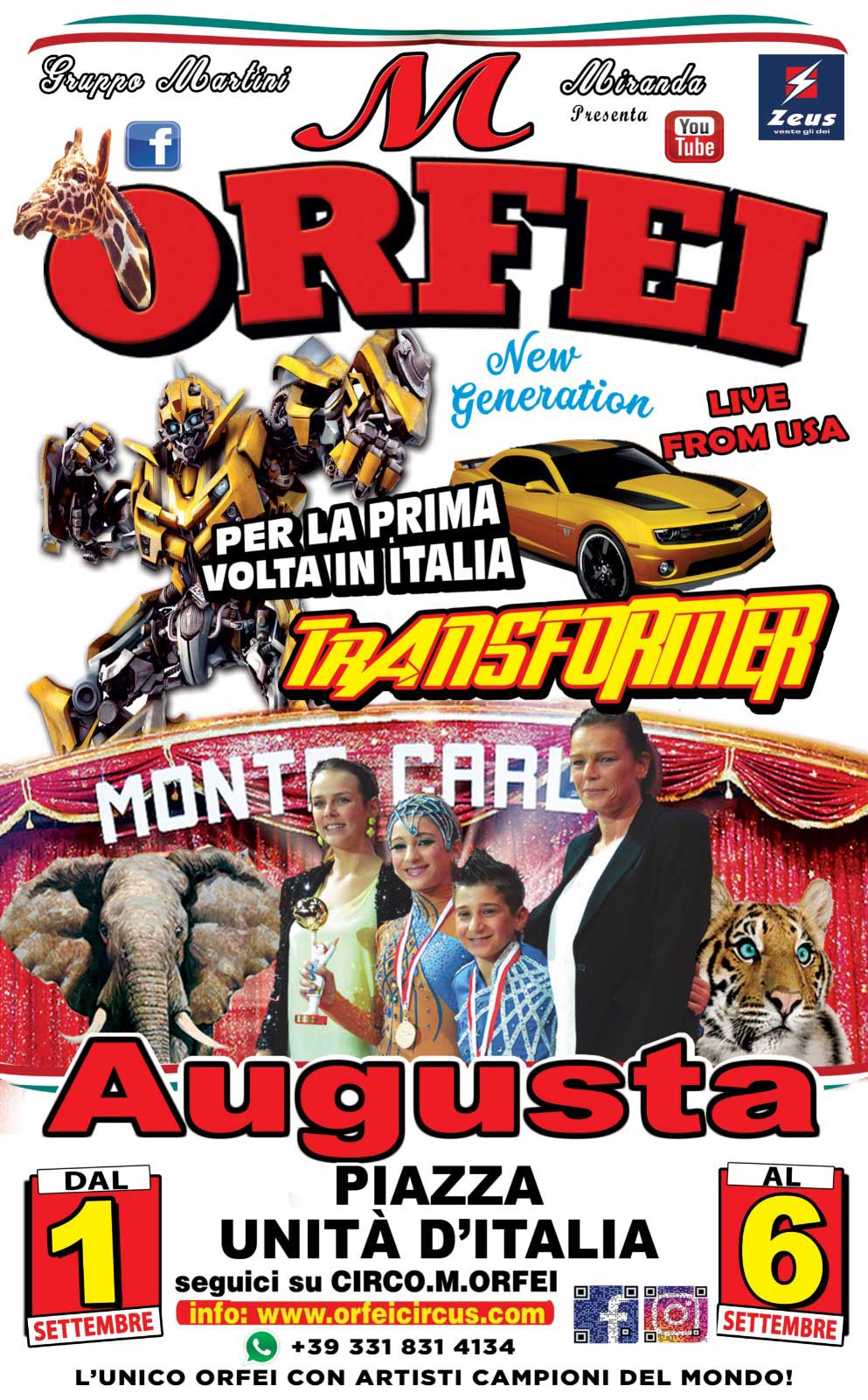 Read more about the article Il Grande Circo M. Orfei fa tappa a AUGUSTA